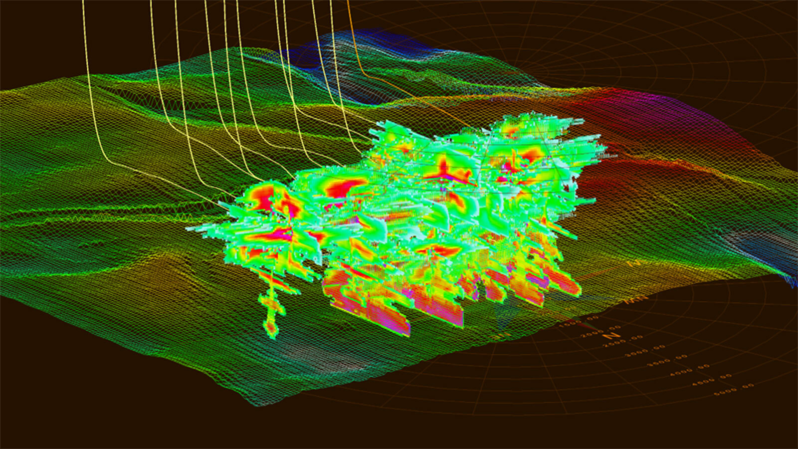 Multiple fracture and well interference in full 3D simulation